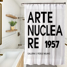 Air 鈷藍色浴簾 TYPE 03 165 x 180 cm, 1個