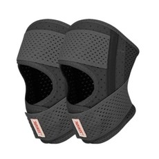 오저씨 더블윙 무릎보호대 다크그레이 양쪽 세트, 1세트