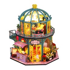 ADICO DIY微型花咖啡館, 藍色