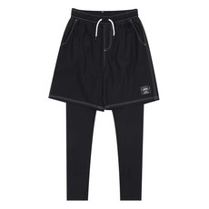 SFIT 男童款縫線4分套裝短褲緊身褲