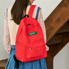 benetton 日常筆電後揹包, 紅色
