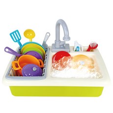 playmax 自動排水的水槽玩具, 綠色
