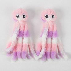 데이소이 고양이 봉제 문어 귀여운 장난감 ONE SIZE, 1 알록달록, 2개