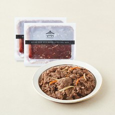 설야멱적 광양식 양념 소불고기, 300g, 2개