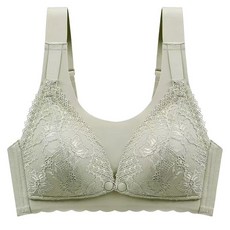 蕾絲前開扣哺乳內衣