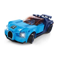 BEAUAMIKID 超級跑車系列 wage 積木 2873, 混合色, 1個