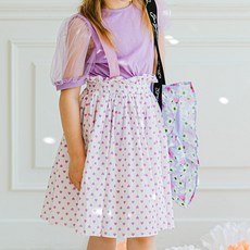 BON BON macaron 女童可愛吊帶裙