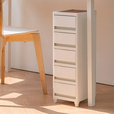 franco home 輕巧纖薄五斗櫃 19公分, 1個, 白色