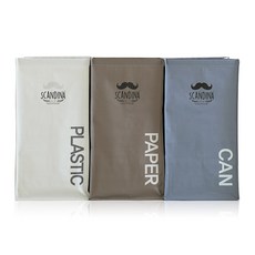 SHABATH 雙邊可提式防水分類回收袋 54L 3款, 混色