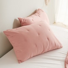 La Pomme Konin 水洗壓皺絎縫枕頭套