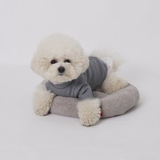 Redpuppy 寵物圓形睡墊, 灰色