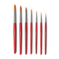 HWAHONG 華虹 320系列多用途細節筆 7款組, 0、1、2、3、4、5、6, 1組