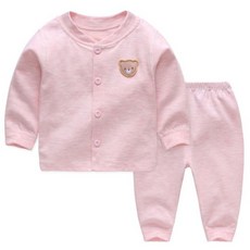 JOYMULTI 童款小熊印花長袖居家套裝