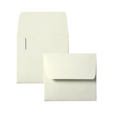 迷你彩虹粉彩信封, 灰色, 100個