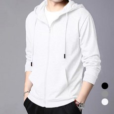 Elsso 基本款連帽拉鍊長袖T恤