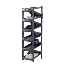 Deco Zigzag 11 步鞋收納袋黑色, 1個