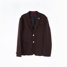 校服Mall男童款雙扣校服夾克 棕色