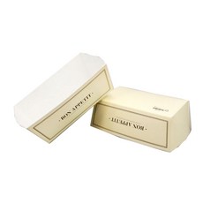 包裝大將紙托盤盤子 象牙白 114*65*43mm JP-11, 1件, 100個