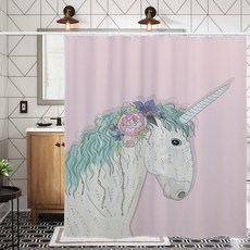 노르딕 심플 욕실 샤워커튼 타입4 165 x 180 cm L27, 1개