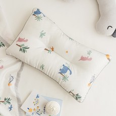 SHEZ HOME Punggi 人狗嬰兒頸椎枕, 恐龍藍