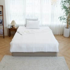 Casa L 經典涼感莫代爾涼被, 白色