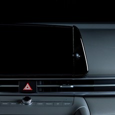 MAYTON 現代 Avante CN7 小改款改裝用品 車用導航右側手機支架, 黑色, 1個