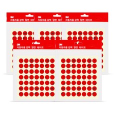 3M 圓形壓克力泡棉雙面膠 15*15*1.2mm 49入, 5包