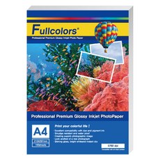 Fullcolors 全彩 噴墨亮面相片紙, A4, 100張