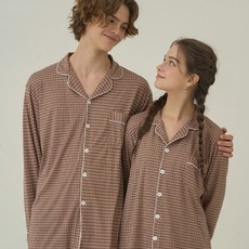 도씨 커플용 소프킨 어텀 긴팔 잠옷 2세트 D-9912