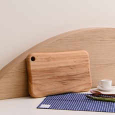ICONIC HOUSE Harbor Wood 樟木擺盤砧板 360, 自然色, 1個
