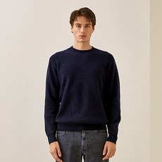 MAESTRO 男款寬鬆圓領毛衣 MASW1D957