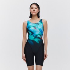renoma SWIM 女性圖案三分半身泳衣 RN-LS2G564