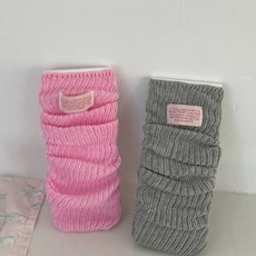 Ioulor Peonist 女性用荷葉邊針織芭蕾風暖腿套 2雙組