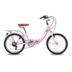 알톤스포츠 스파조 20 폴딩자전거, 핑크, 138cm, 1개