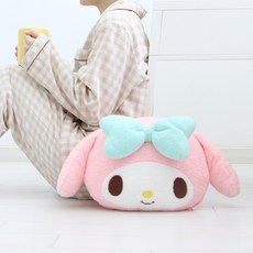 三麗鷗國家裝飾平底絨毛臉部靠墊 可愛, 美樂蒂