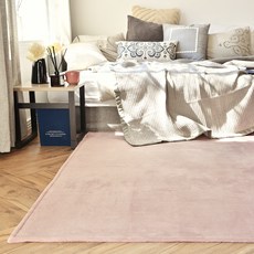 한빛카페트 에센셜 극세사 사각 러그