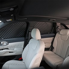 ruzen Torres 露營車用窗簾 露營遮光簾 遮陽簾 全套組, 現代黑, 1個