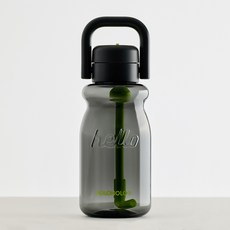 홀로홀로 원터치 트라이탄 밀크보틀, 블랙, 1개, 630ml