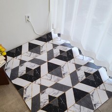 홈아트 인테리어 패턴코일 발매트 120cm x 280cm x 1.5cm, 뉴17, 1개