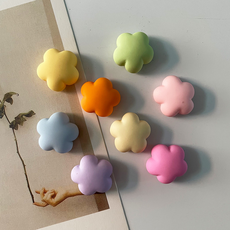 恩熙魔法 可愛多用途冰箱磁鐵 粉彩粉紅 8件組, 混合色