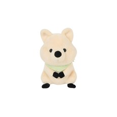 MOCHITOWN 蓬鬆短尾矮袋鼠絨毛娃娃 S, 18cm, 奶油色