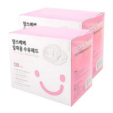 mom's bebe 一次性哺乳墊, 120入, 2盒