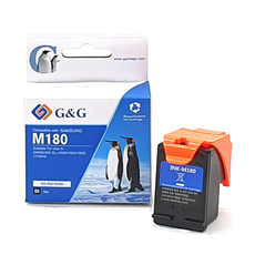 G&G 三星影印機墨水 INK-M180 SL-J1660 J1663 J1665 J1770FW, 黑色的, 1個