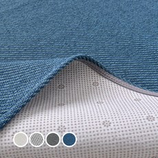 발탄 먼지없는 사계절 사이잘룩 워셔블 러그