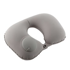 로이캠퍼 캠핑용 에어 펌프 목베개 + 파우치 세트, 그레이, 1세트