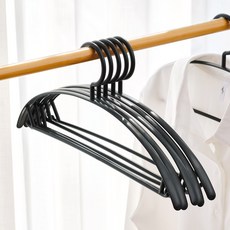 살림의기술 어깨뿔방지 니트 옷걸이, 블랙, 10개