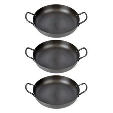 EUGENE TOSCO 雙耳淺湯鍋 3件組, 28厘米, 單色