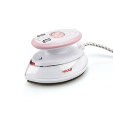 HAAN Life Science 迷你蒸氣熨斗, 可愛的粉紅色, HS-90C