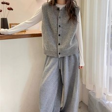 Lemon Soul Berabi 圓領針織背心