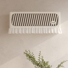 릴리픽 심플 에어컨 가리막 커튼 3P 에어컨 96cm이하, 1개, 홈